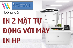 Hướng dẫn in 2 mặt tự động với máy in HP