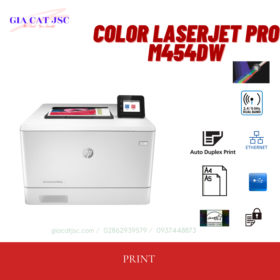 M Y In HP Color LaserJet Pro M454dw Gia C T JSC   HP Color LaserJet Pro M454dw 